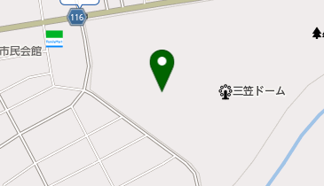 三笠スポーツセンターの地図画像