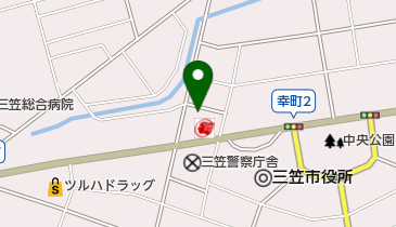 北交ハイヤー株式会社三笠営業所の地図画像