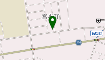 ビューティーサロンあずまの地図画像