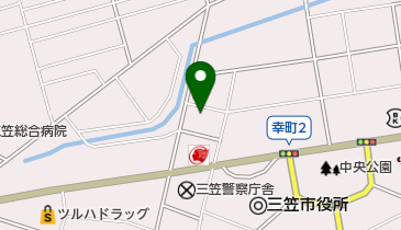 井上メガネ・時計店の地図画像