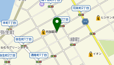 木綿と絹の地図画像