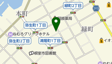 まるみ焼肉店の地図画像