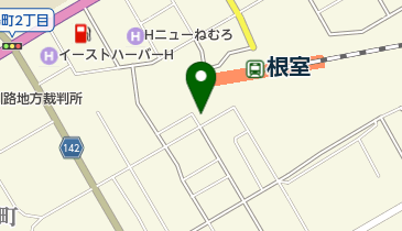 根室通運株式会社の地図画像