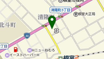 社団法人北海道エルピーガス協会根室支部の地図画像