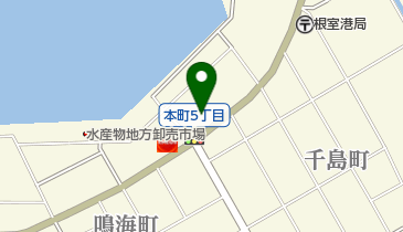 北海道信用漁業協同組合連合会根室支店の地図画像