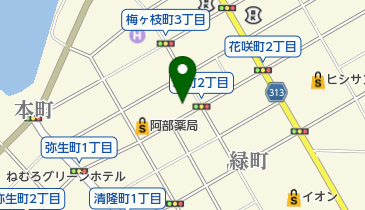 榧古書店の地図画像