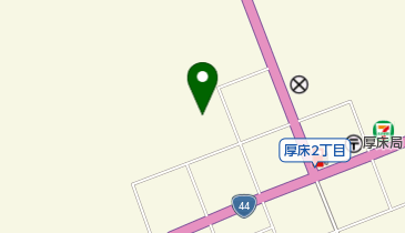 開運寺の地図画像