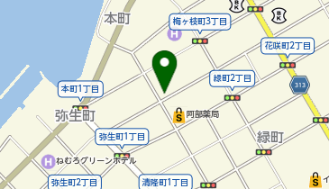 多田銃砲火薬店の地図画像