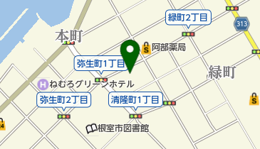 花処ぽんぽこ屋の地図画像