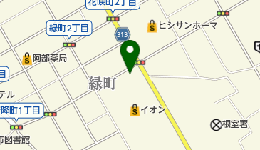 いのぐちタイヤの地図画像