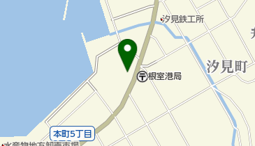 根室無線電機株式会社の地図画像