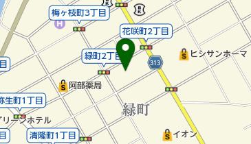 シャルム美容室の地図画像