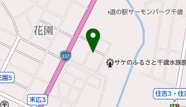 こばやし電器の地図画像