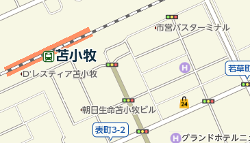 ブライダル・アイの地図画像