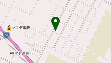 青山ドライクリーニング店の地図画像