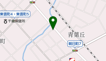 ドライクリーニングホワイト商会の地図画像