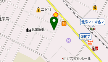 有限会社加藤組の地図画像