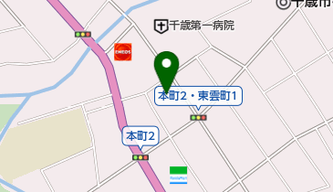 千歳建設業協会の地図画像