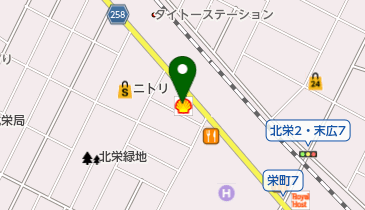 有限会社イトネンの地図画像