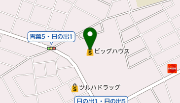 サンドラッグエースビッグハウス千歳店の地図画像