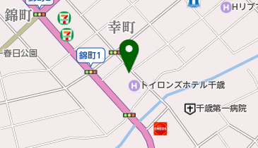 おしゃれの店マルゲンの地図画像