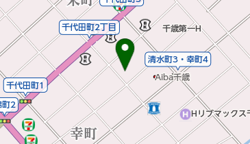 そば乃大八の地図画像