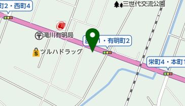 目黒衣料品店の地図画像