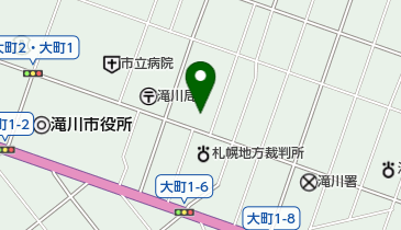 北海道信用保証協会滝川支店の地図画像