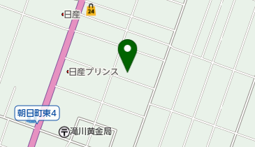 滝川福音キリスト教会の地図画像