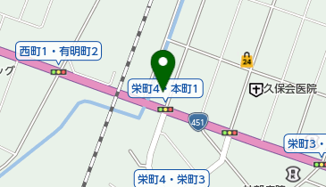 中垣衣裳店の地図画像