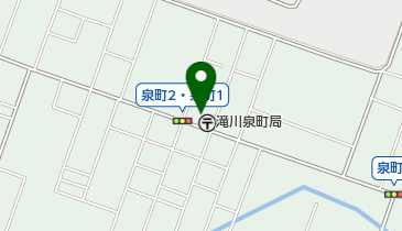 スパー滝川泉町店の地図画像