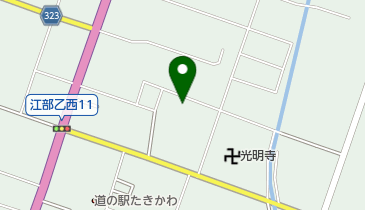 江部乙神社の地図画像