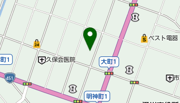 スナック琴美の地図画像