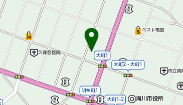 スナック遙の地図画像
