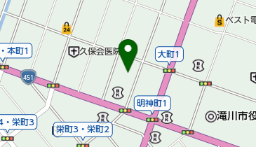 ラウンジ槲の地図画像