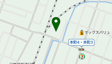 ほんまち整骨院の地図画像