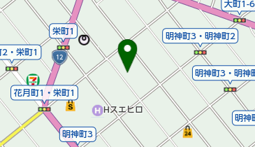 住まいのサービスあべの地図画像