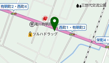 一条釣具店の地図画像