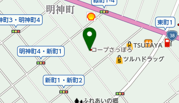 株式会社北海道サンジェルマンレフボン滝川店の地図画像