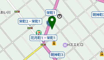 カットスタジオボブ(BOB)の地図画像