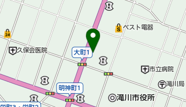 ブティック鈴屋の地図画像