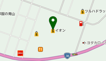 マウシングウェアショップダイエー滝川店の地図画像