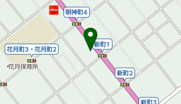 カットスペースDECOの地図画像