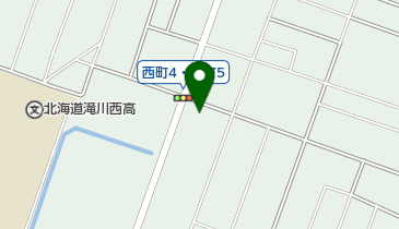 かわひと理容院の地図画像