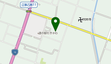 滝川市役所 江部乙支所の地図画像