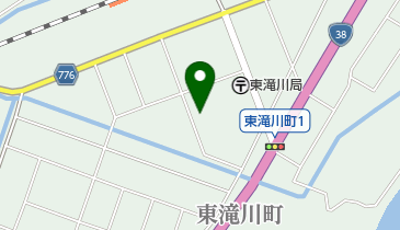 滝川市役所 コミュニティ施設 東滝川地区転作研修センター・東滝川児童館の地図画像