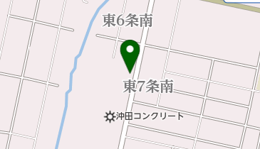 沖田コンクリート株式会社の地図画像