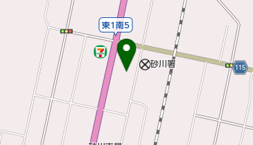 西願寺の地図画像