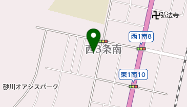 井上写真舘夜間用の地図画像