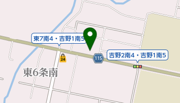 千葉理容院の地図画像